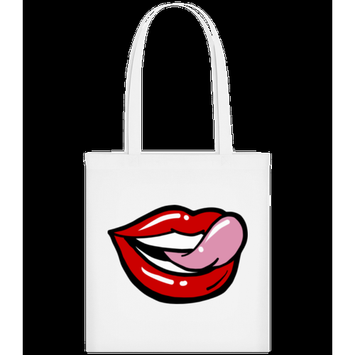 Red Lips - Stofftasche