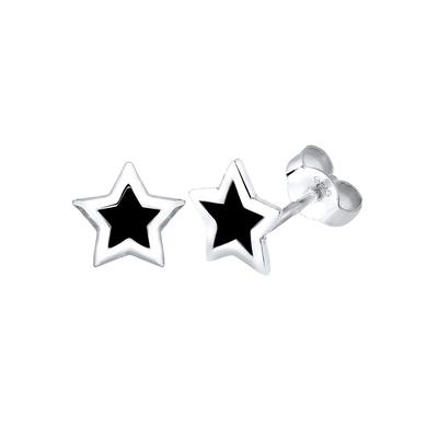Elli - Stern Trend Astro Filigran 925 Silber Ohrringe Damen