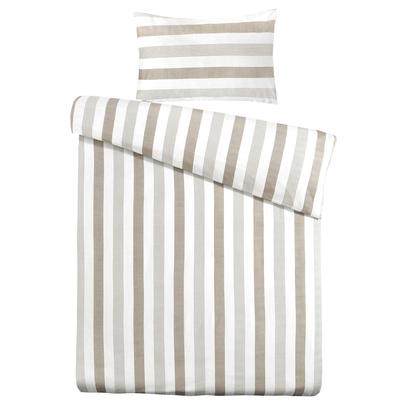 Gallazzo Bettwäsche 1300 - Taupe 1x 140cm x 200cm / 65cm