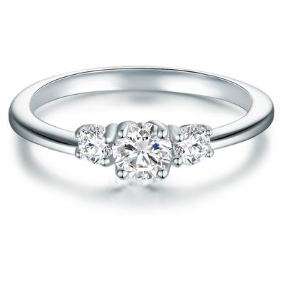 Trilani - Ring aus Sterling Silber in Silber mit Zirkonia Ringe 1 ct Damen Image