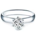 Trilani - Ring aus Sterling Silber in Silber mit verziert mit Kristallen von Swarovski® Ringe Damen