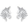 s.Oliver Kinderohrring Silber One Size Weiss Damen