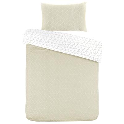 Gallazzo Bettwäsche 600 - Beige 1x 240cm x / 2x 60cm 70cm