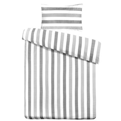 Gallazzo Bettwäsche 1300 - Grau 1x 240cm x / 2x 60cm 70cm