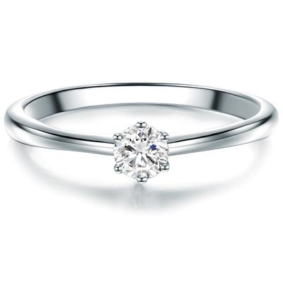 Trilani - Ring aus Sterling Silber in Silber mit Zirkonia Ringe 1 ct Damen