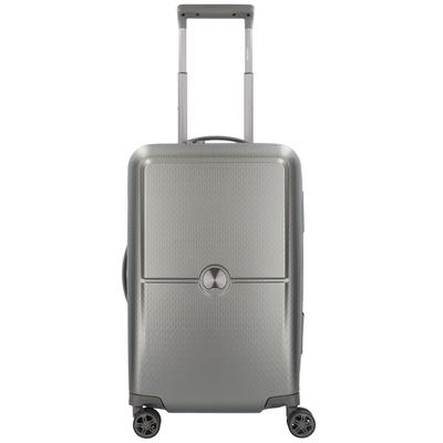 Delsey Paris - Turenne 4-Rollen Kabinentrolley 55 cm Handgepäckkoffer 1 ct Silber Herren