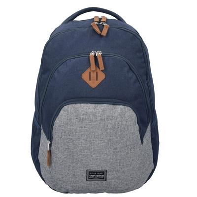 Travelite Basic Rucksack 45 cm Laptopfach marine Violett
