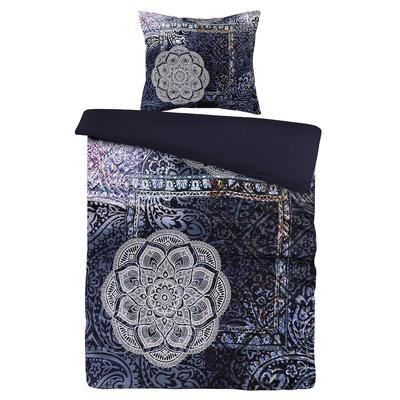 Gallazzo Bettwäsche 1100 - Multi / Blau 1x 260cm x 220cm 2x 50cm 75cm