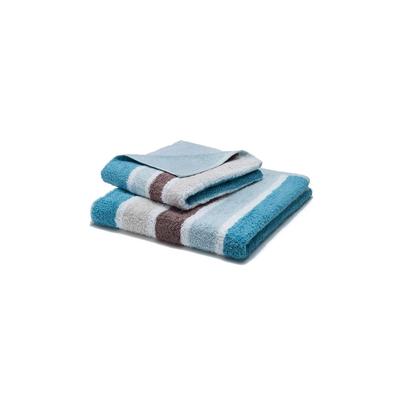 grace grand spa Duschtuch Premium in tollem Streifen-Design blau