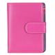 Mywalit - Medium Snap Wallet Geldbörse Leder 13 cm Portemonnaies Pink Damen