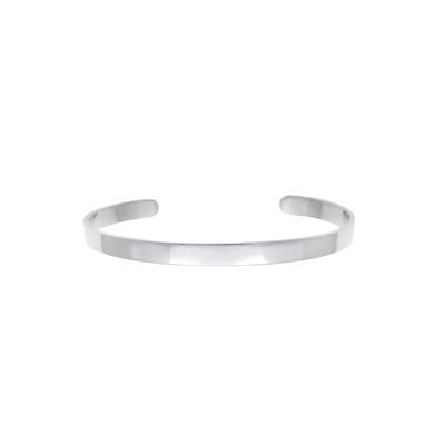 Elli PREMIUM - Armreif Offen Glänzend Verstellbar 925 Silber Armbänder & Armreife 1 ct Damen