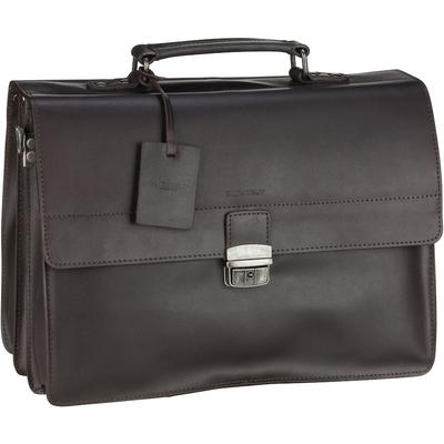 Burkely Aktentasche Vintage Dean Briefcase Dark Brown Braun Herren Image