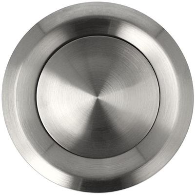 Ms Beschläge - Ventil Tellerventil Zuluftgitter Abluftgitter Edelstahl matt gebürstet 145mm Image