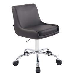 CLP Arbeitshocker Club Kunstleder grau Image