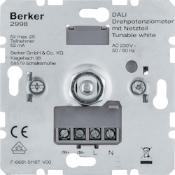 Berker DALI Drehpotenziometer 2998 Image