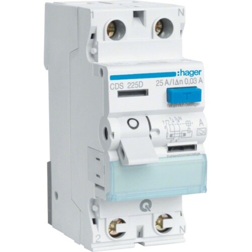 Hager FI-Schutzschalter 2p.25A 30mA Image