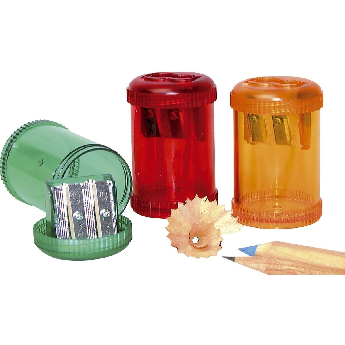 Spitzdose doppelt rund - farbig sortiert Image