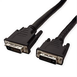 ROLINE Monitorkabel DVI, ST-ST, (24+1) dual link, 15 m Image