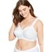 Plus Size Women's Exquisite Form® Fully® Original Support Wireless Bra #5100532 by Exquisite Form in White (Size 42 C)