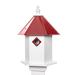 Paradise Birdhouses Songbird 18 in x 12 in x 12 in Birdhouse Plastic in Red | 18 H x 12 W x 12 D in | Wayfair SBH100-R-S