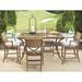 Tommy Bahama Outdoor Los Altos Valley View Bistro Table Glass/Metal | 36 H x 60 W x 34 D in | Wayfair 3930-873