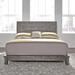 Amabel Low Profile Platform Bed Wood in Gray/Black Laurel Foundry Modern Farmhouse® | 60 H x 81 W x 88 D in | Wayfair