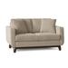 AllModern Churchill 60" Square Arm Loveseat w/ Reversible Cushions Polyester in Brown | 35 H x 60 W x 38 D in | Wayfair