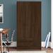 Mercury Row® Campuzano Armoire Wood in Brown | 70.875 H x 36.125 W x 17.5 D in | Wayfair 03BAEC9B25344DCEACD2A857111738A7