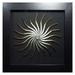 Orren Ellis Spiral Sun Shadow Box Wall Décor Metal in Black/Gray | 35.43 H x 35.43 W x 1.97 D in | Wayfair D506B27E48F64249B43C9565D9101726