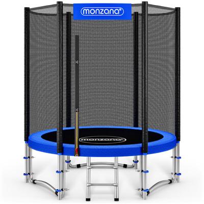 Monzana - Trampolin ø 183/244/305/366/427 cm tüv süd gs Zertifiziert Komplettset inkl. Image