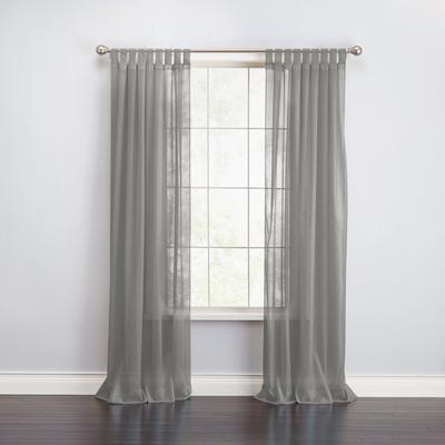 Wide Width BH Studio Sheer Voile Tab-Top Panel by ...