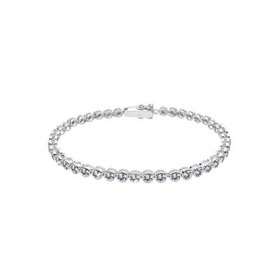 Elli - Tennis-Armband Kristalle 925 Silber Armbänder & Armreife Damen