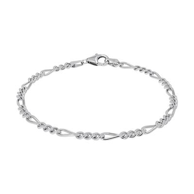 amor Armband Silber Weiss