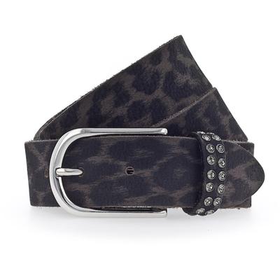 b.belt Leora Gürtel Leder 90 cm Schwarz Damen