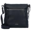 L.CREDI New Orleans Umhängetasche 27 cm schwarz Schwarz Damen