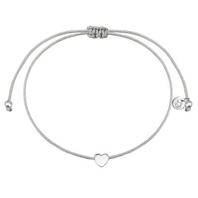 Glanzstücke München - Armband Herz Sterling Silber in Silber Armbänder & Armreife 1 ct Damen