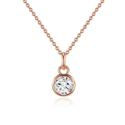Rafaela Donata - Halskette Sterling Silber Zirkonia in Roségold Ketten 1 ct Damen (39.99 € / 1 ct) Image
