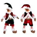 Vickerman 659588 - 14" Holly Jolly Mouse Doll Asst 2/Box (KV201325) Christmas Figurine Decorations
