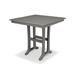 Trex Outdoor Farmhouse Trestle Counter Table Plastic in Gray | 37.63 W x 37.5 D in | Wayfair TXPLR81-T1L1SS