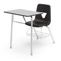 Virco - 2000 Series Combo Desk w/ Bookrack w/ Nylon Glides Laminate/Metal | 31 H x 24 W x 18 D in | Wayfair 4008391