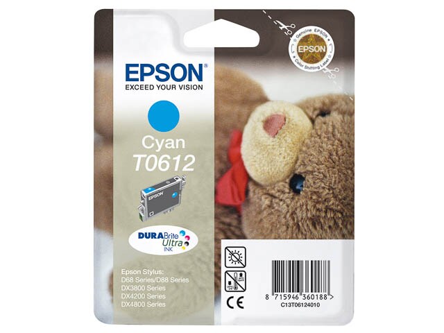 Tinten EPSON C13T06124010 EPSON DX3850 TINTE CYAN Image