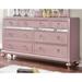 Rosdorf Park Tintah 7 Drawers 64" W Double Dresser Wood in Yellow | 38 H x 64 W x 17 D in | Wayfair 2970F499CD7D474BB3B71D37C41976E9