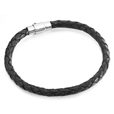 Rafaela Donata Ohrstecker Echtleder in Schwarz 20 cm Damen Image