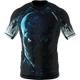 SMMASH Black Walkers Men's Rashguard Shirt Shortsleeve for Martial Arts, Rash Vest Men, Vest Tops for Men, Breathable and Light, Sport Tops for MMA, Krav MAGA, Kickboxing, Made in Europe (M)