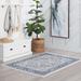 White 24 x 0.23 in Area Rug - Kelly Clarkson Home Julia Oriental Blue/Gray Area Rug Polypropylene | 24 W x 0.23 D in | Wayfair