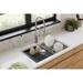 Elkay Crosstown Stainless Steel Over The Sink Dish Rack Stainless Steel in Gray | 0.375 H x 16.75 W x 11.875 D in | Wayfair LKDR1317RU