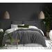 Wade Logan® Wasson Plush Comforter Set Polyester/Polyfill in Gray | Full Comforter + 2 Shams + 2 Throw Pillows | Wayfair