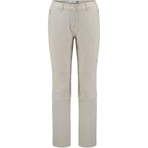 McKINLEY Damen Wanderhose / Zip-Off-Hose Mendoran II Kurzgröße, Größe 24 in Grau