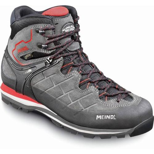 MEINDL Herren Trekkingschuh Litepeak GTX, Größe 44 in Graphit/Rot