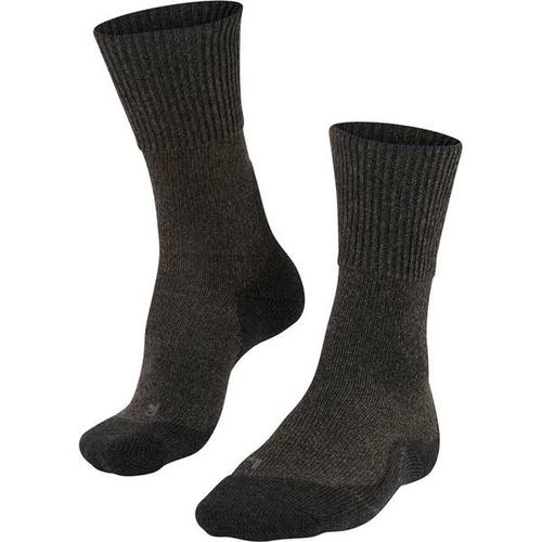 FALKE TK1 Wool Damen Socken, Größe 39-40 in Grau